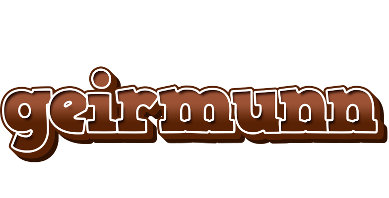 Geirmunn brownie logo