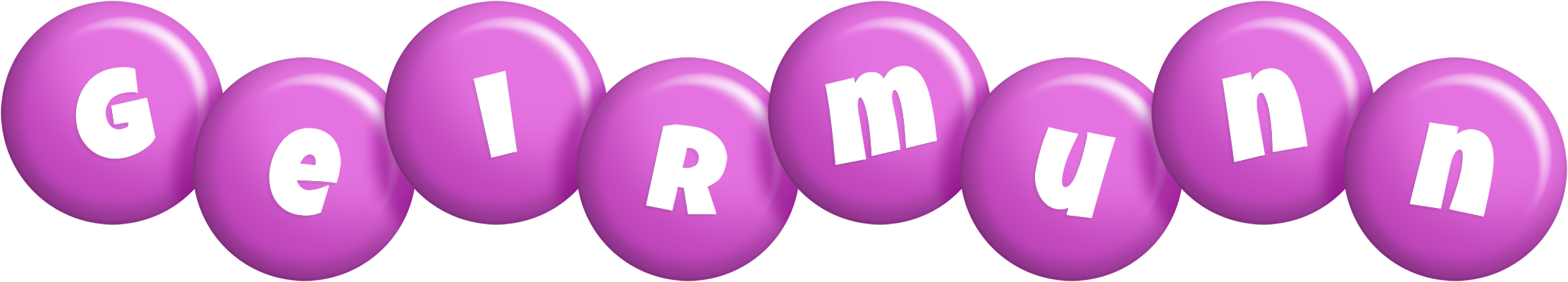 Geirmunn candy-purple logo