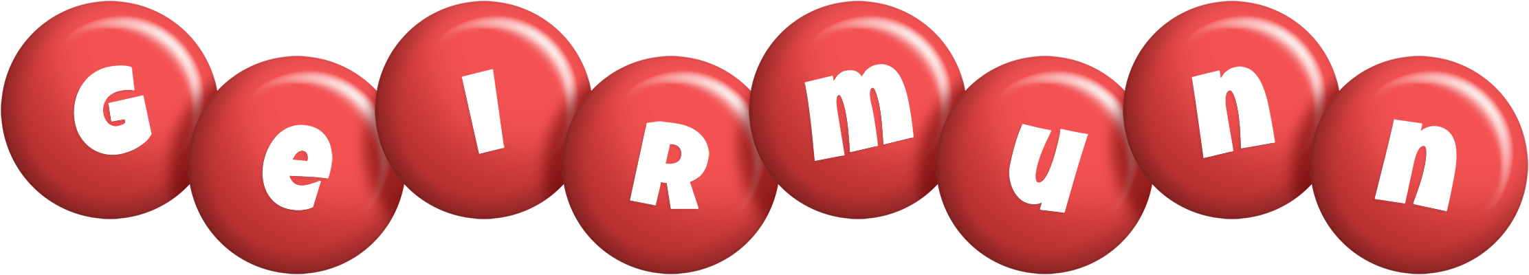 Geirmunn candy-red logo