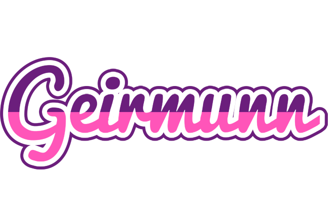 Geirmunn cheerful logo
