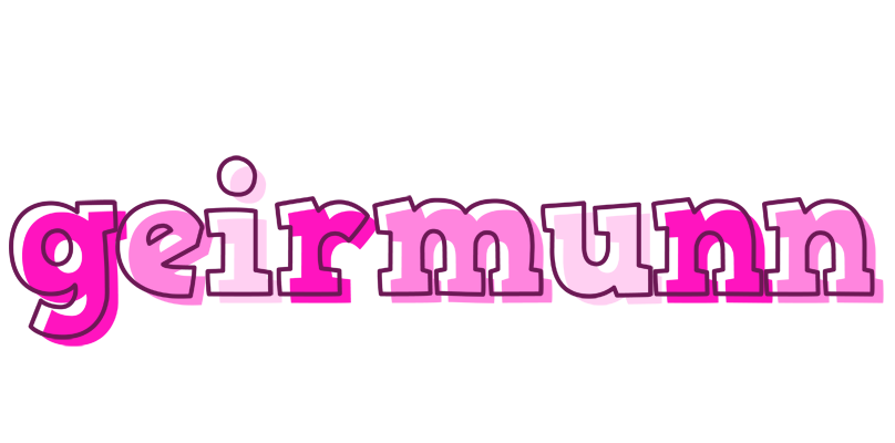 Geirmunn hello logo