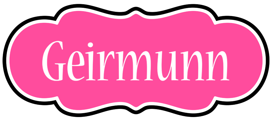 Geirmunn invitation logo