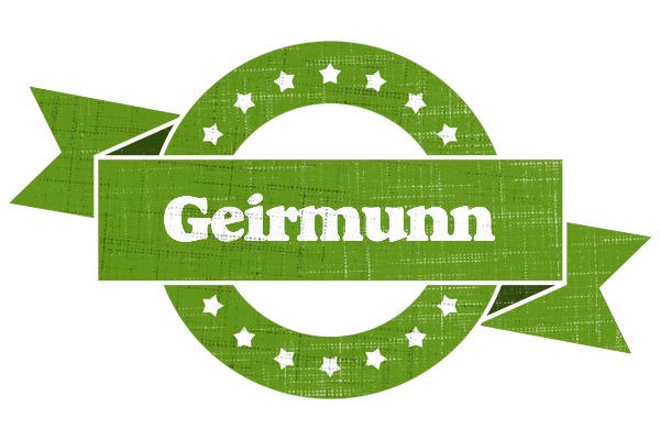 Geirmunn natural logo