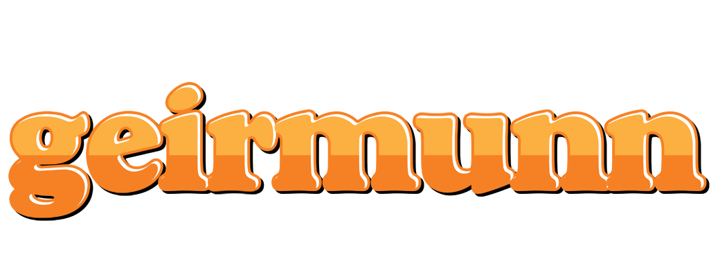 Geirmunn orange logo