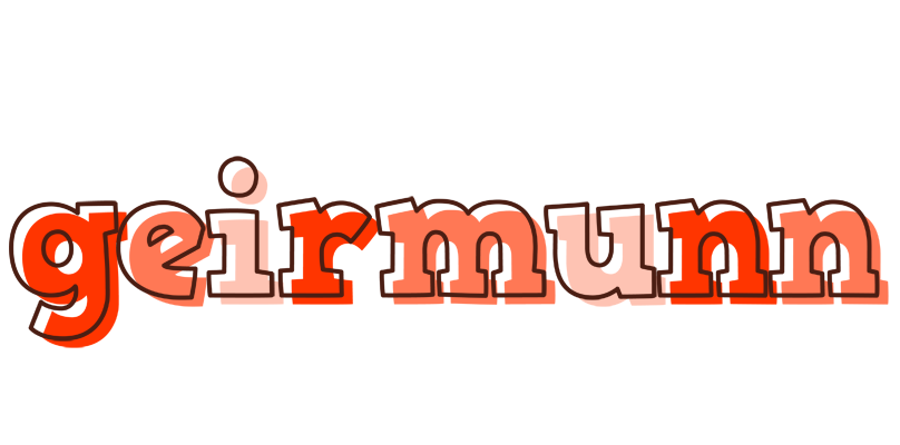 Geirmunn paint logo