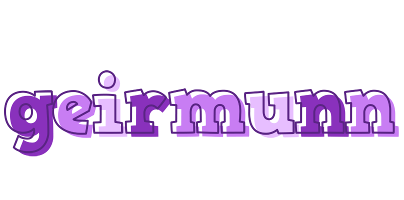 Geirmunn sensual logo
