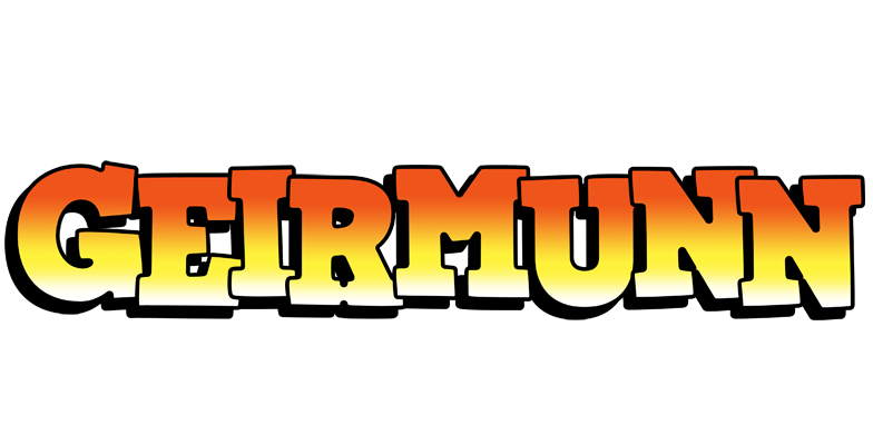 Geirmunn sunset logo