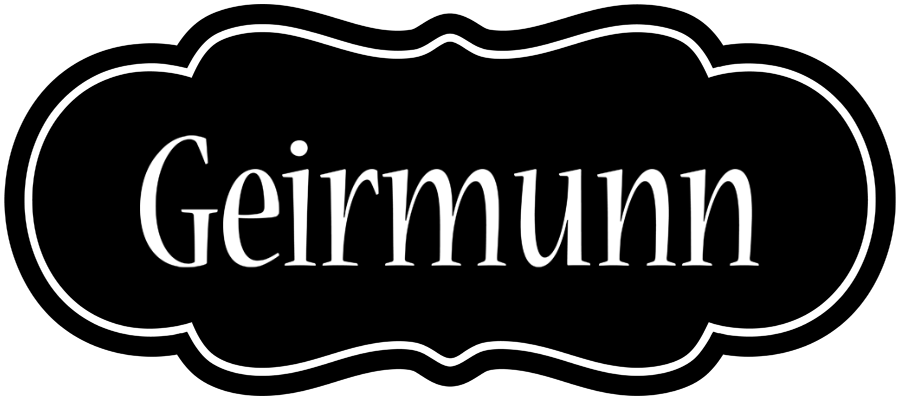 Geirmunn welcome logo