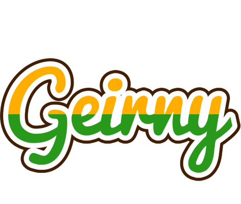 Geirny banana logo