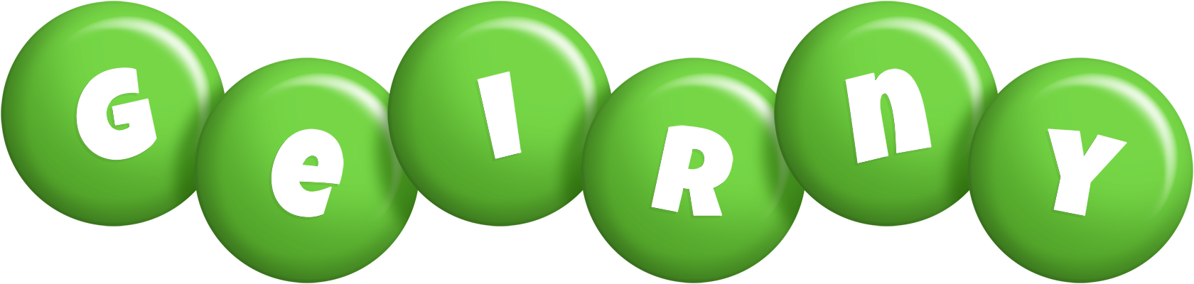 Geirny candy-green logo