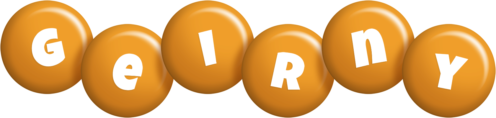 Geirny candy-orange logo