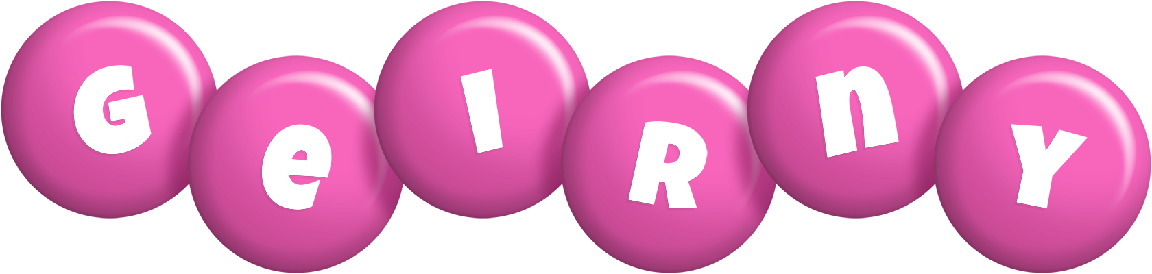 Geirny candy-pink logo