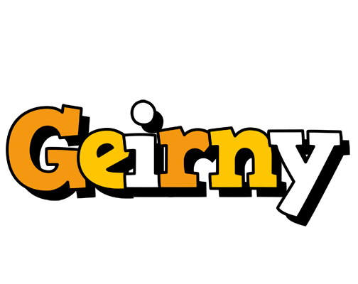 Geirny cartoon logo