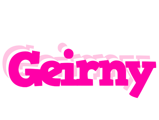 Geirny dancing logo