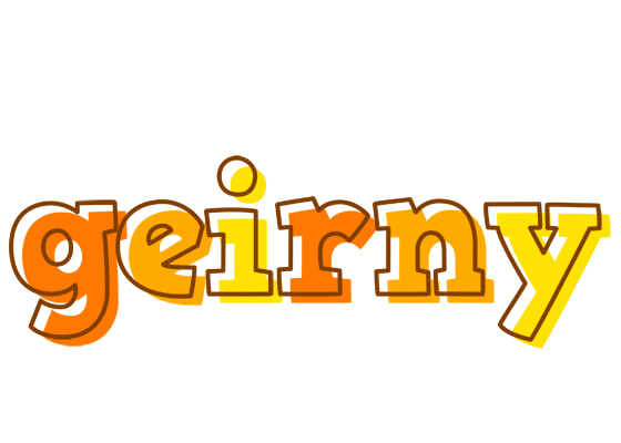 Geirny desert logo