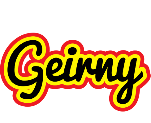Geirny flaming logo