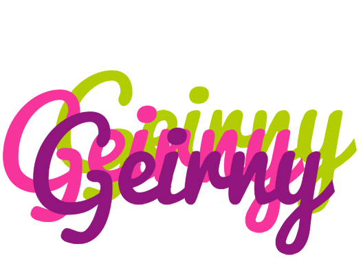 Geirny flowers logo