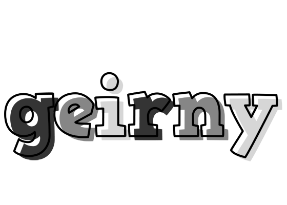 Geirny night logo