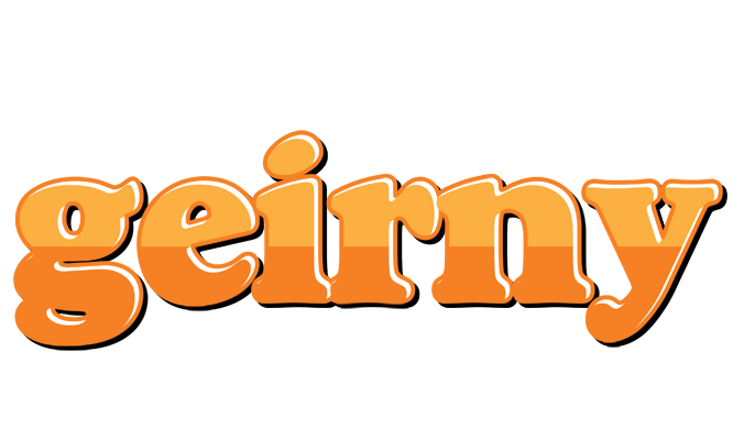 Geirny orange logo