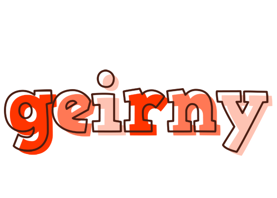 Geirny paint logo