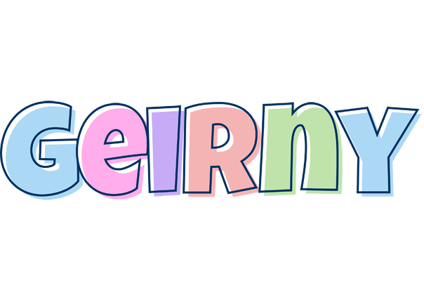 Geirny pastel logo