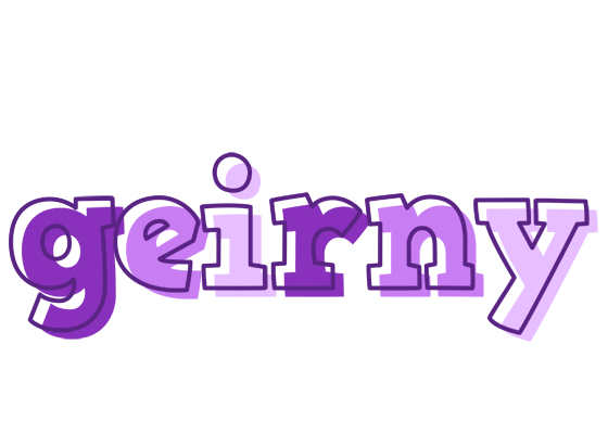 Geirny sensual logo