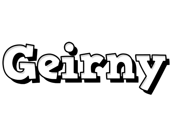 Geirny snowing logo