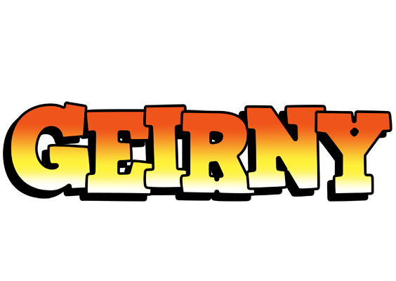 Geirny sunset logo