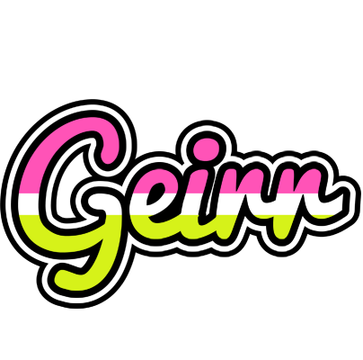 Geirr candies logo