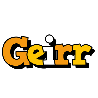 Geirr cartoon logo