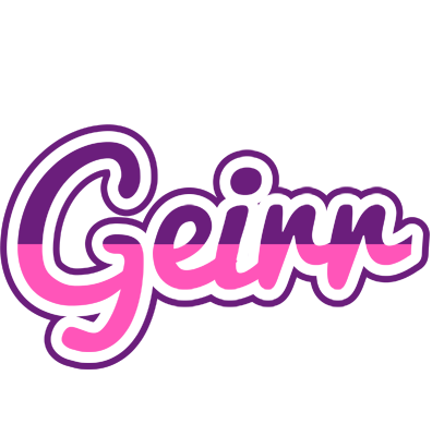Geirr cheerful logo
