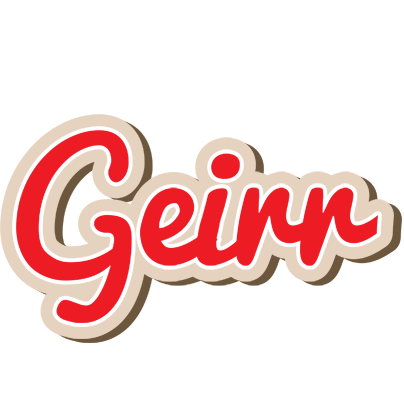 Geirr chocolate logo