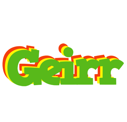 Geirr crocodile logo
