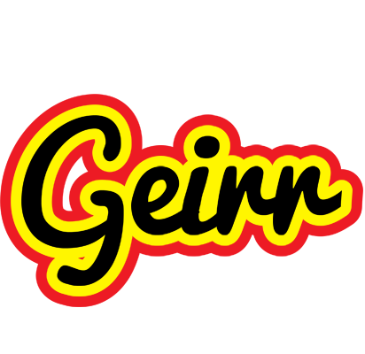 Geirr flaming logo