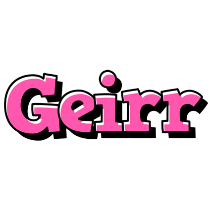 Geirr girlish logo