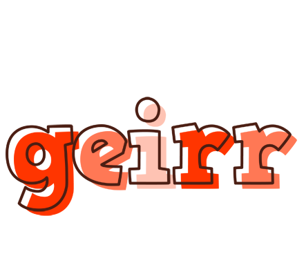 Geirr paint logo