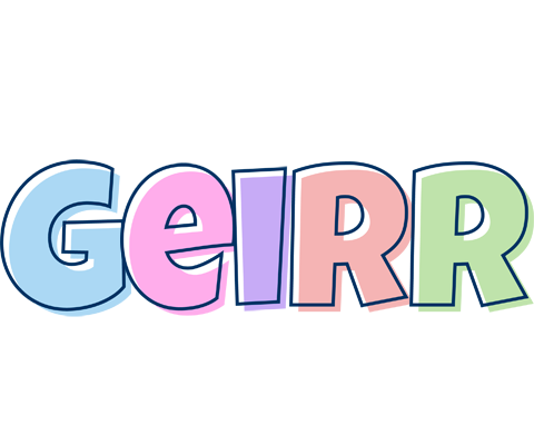 Geirr pastel logo