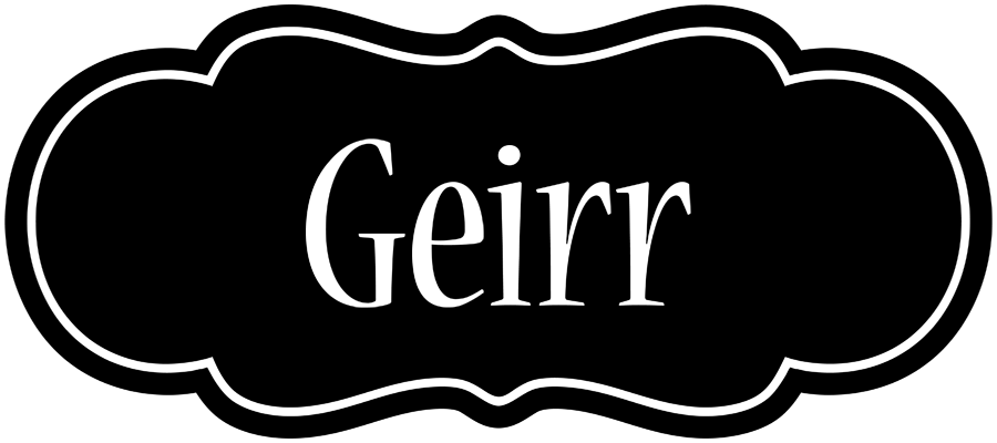 Geirr welcome logo