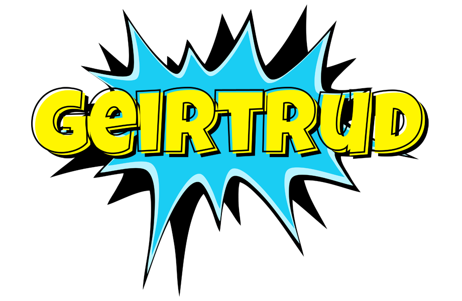Geirtrud amazing logo