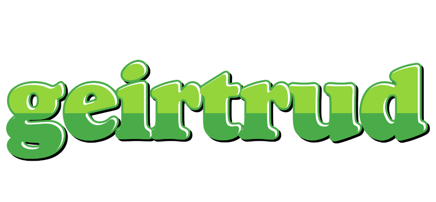 Geirtrud apple logo