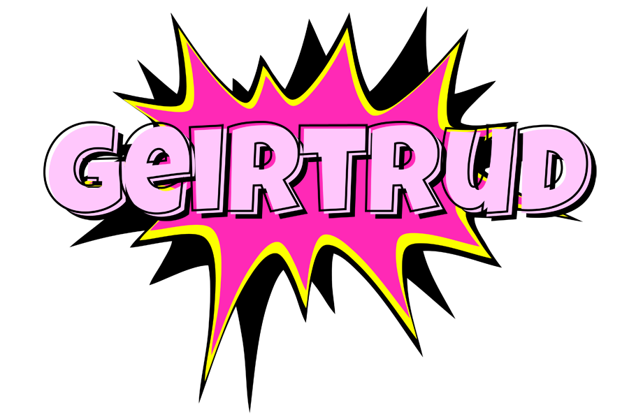 Geirtrud badabing logo