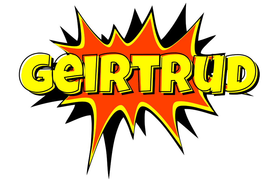 Geirtrud bazinga logo