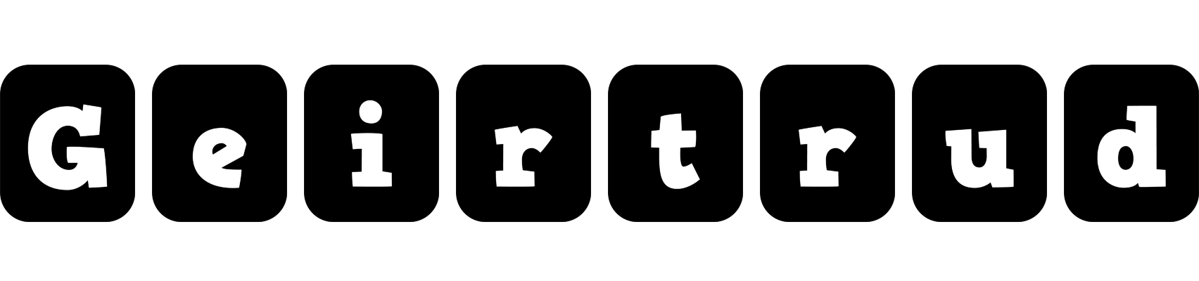 Geirtrud box logo