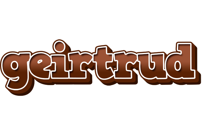Geirtrud brownie logo