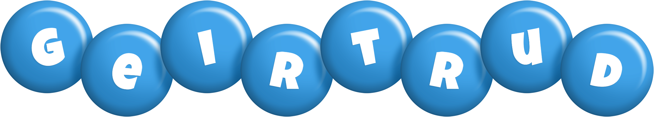 Geirtrud candy-blue logo