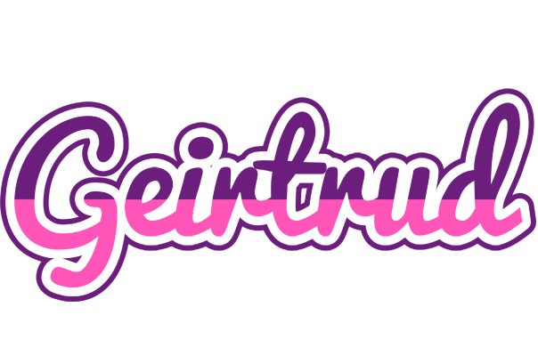 Geirtrud cheerful logo