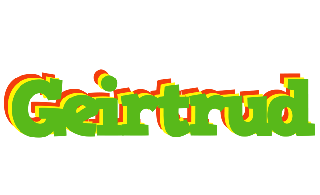 Geirtrud crocodile logo