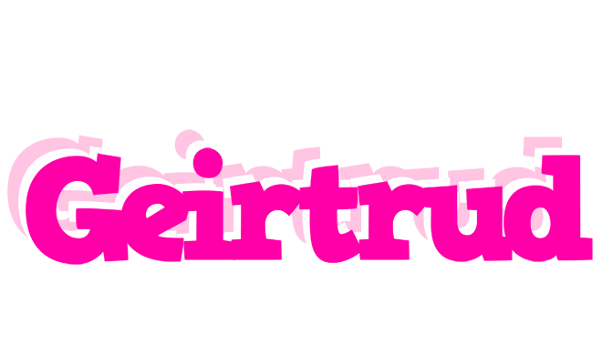 Geirtrud dancing logo