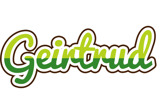 Geirtrud golfing logo