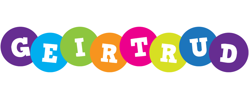 Geirtrud happy logo